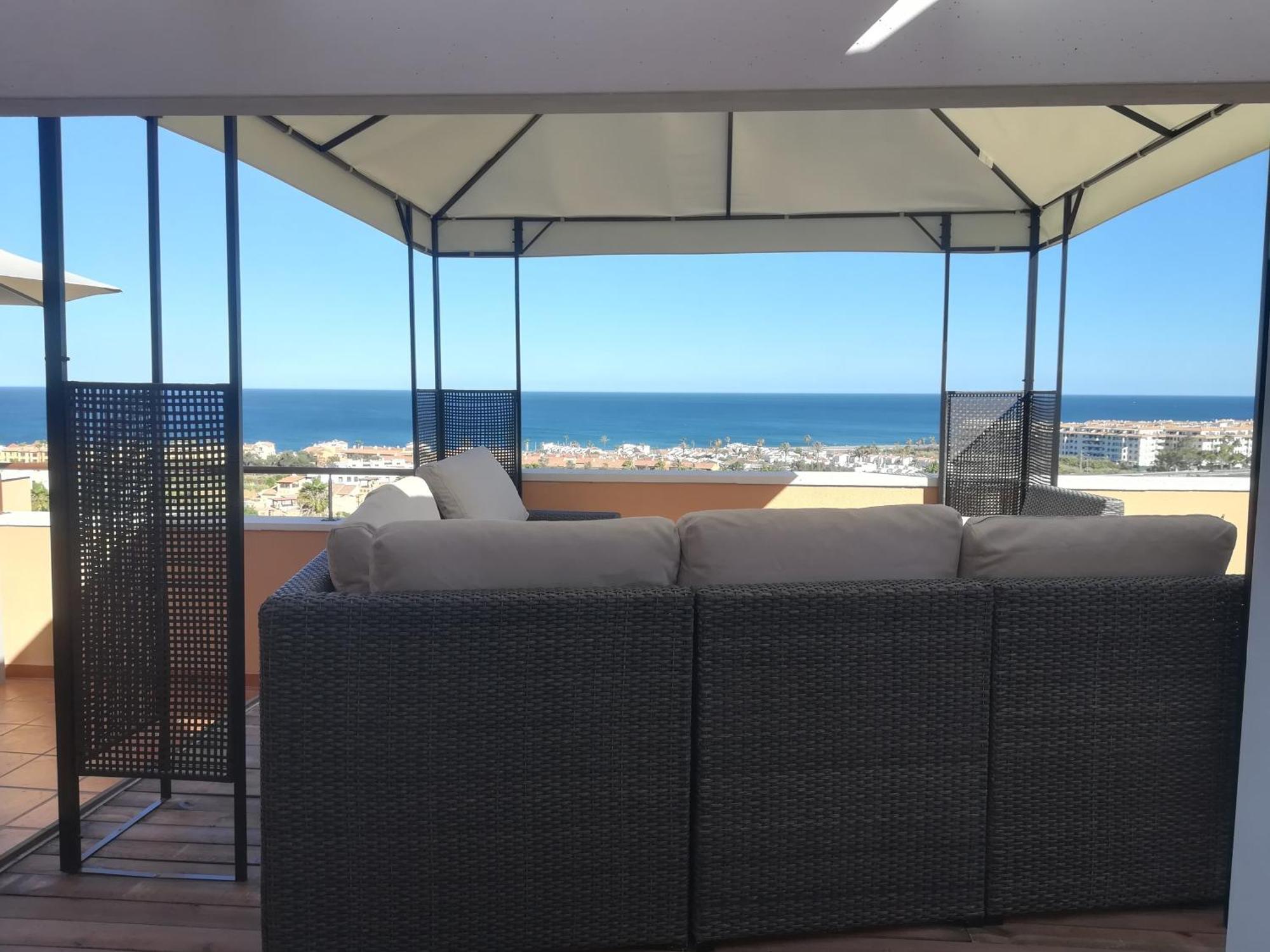 Ferienwohnung Penthouse Casares Exterior foto
