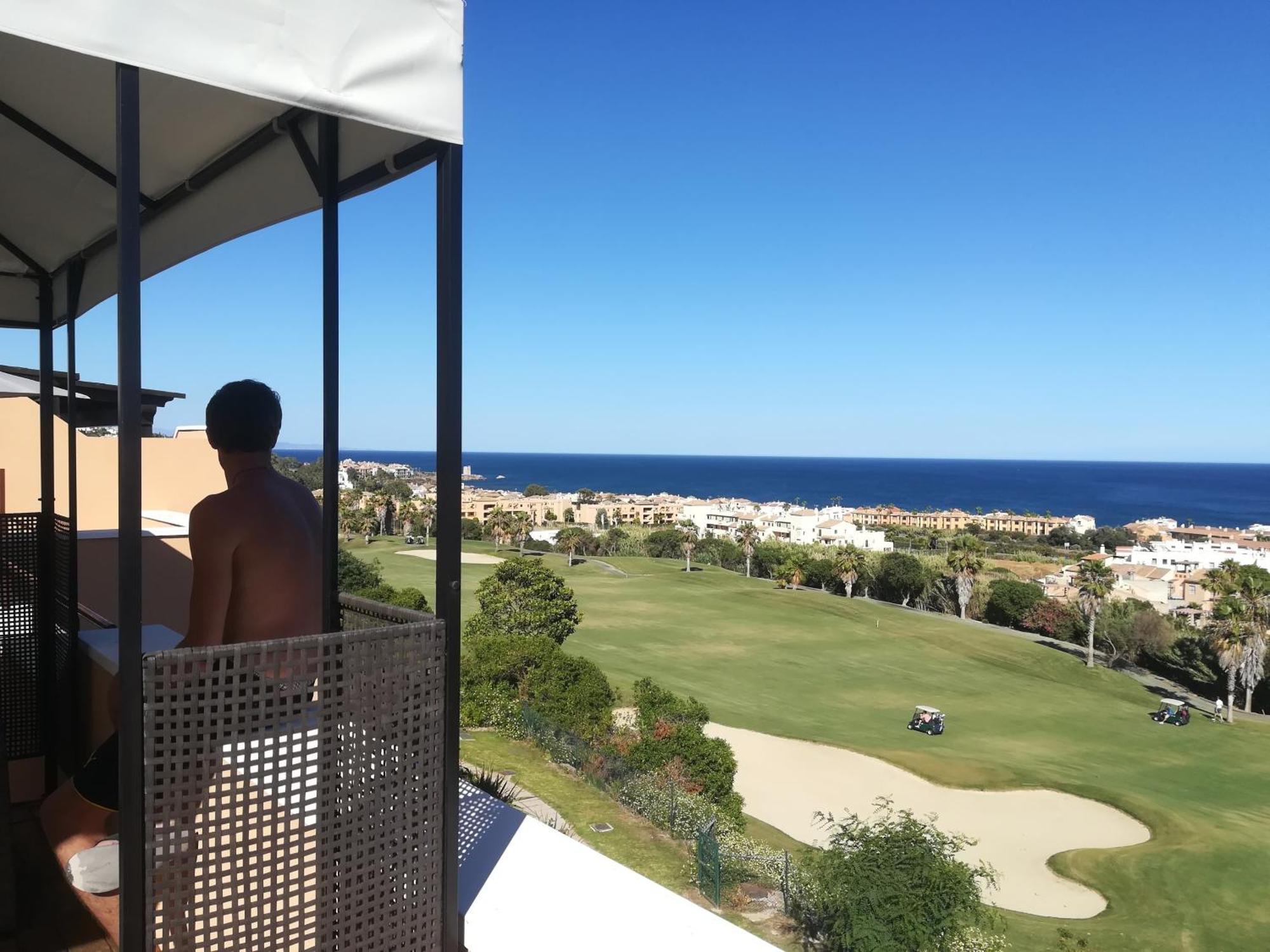 Ferienwohnung Penthouse Casares Exterior foto